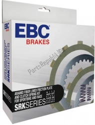Here you can order the head plate srk016 kevlar complete clutch rebuild kit from EBC, with part number EBCSRK016: