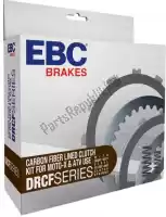 EBCDRCF044, EBC, Kit de embreagem de fibra de carbono de placa de cabeça drcf044    , Novo