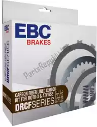 kop plaat drcf025 carbon fibre clutch kit van EBC, met onderdeel nummer EBCDRCF025, bestel je hier online: