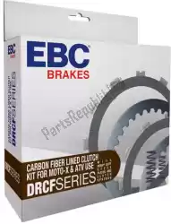 Qui puoi ordinare piastra di testa drcf105 kit frizione in fibra di carbonio da EBC , con numero parte EBCDRCF105: