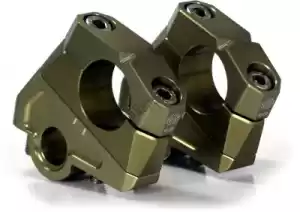 GILLES 3132202T handlebar adapter/riser kit 1dgt2, 22mm to 28mm, tita - Bottom side