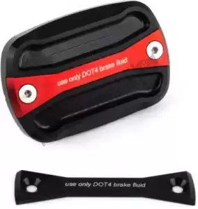 GILLES 31869047 div brake fluid container cover, front, red - Bottom side