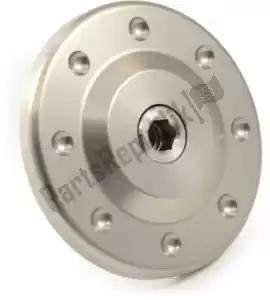 GILLES 31770503 protect gta axle cover front silver - Bottom side