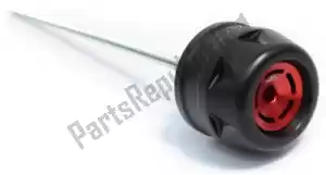 GILLES 31770502 protect gta axle front black - Bottom side