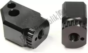 GILLES 31213186 footrest turning joint set rgk2, silver - Bottom side