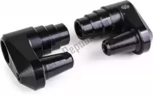 GILLES 31301100 handlebar handlebar riser kit 35mm black - Left side