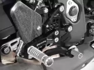 GILLES 31137362 footrest rearset as31gt2, black - Bottom side