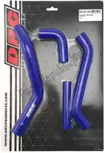 DRC D4701732 kit de mangueira do radiador acc yz450f 18-azul - Lado inferior
