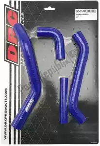 DRC D4701732 kit manguitos radiador acc yz450f 18-azul - Lado inferior