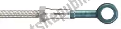 Here you can order the brake line braided front blue from Melvin, with part number 1401102B: