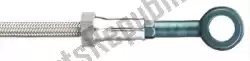 Here you can order the brake line braided rear blue from Melvin, with part number 1402191B: