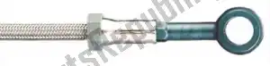 MELVIN 1401378B brake line braided front blue - Bottom side