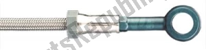 MELVIN 1402824B brake line braided rear blue - Bottom side