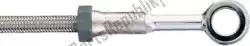 Here you can order the brake line braided front chrome from Melvin, with part number 1401431C: