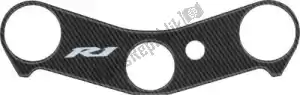 PRINT 60857030 triple clamp kit yoke cover, yamaha r1 2004-2006 - Bottom side