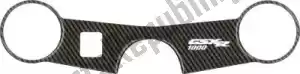 PRINT 60856060 triple clamp kit yoke cover, suzuki gsxr 1000 2003-2004 - Bottom side