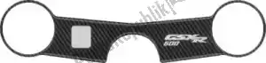 PRINT 60856015 triple clamp kit yoke cover, suzuki gsxr 600 2004-2005 - Bottom side