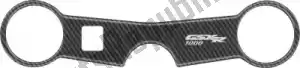 PRINT 60856055 triple clamp kit yoke cover, suzuki gsxr 1000 2001-2002 - Bottom side