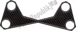 PRINT 60854025 triple clamp kit yoke cover, kawasaki z750 z1000 - Bottom side