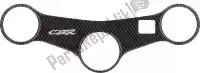 60853060, Print, Tampa do garfo do kit de fixação tripla, honda cbr 900 1996-1997    , Novo