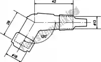 119005, NGK, Capuchon de bougie 8082 yb05f    , Nouveau