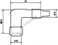 119008, NGK, Spark plug cap 8031 ??lb05e    , New