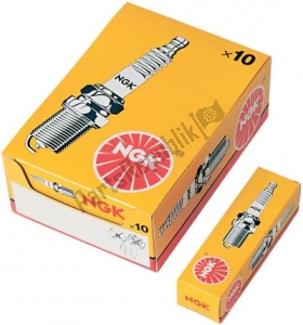 NGK 112160 spark plug 5422 br8es - Bottom side