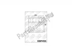 Aquí puede pedir filtro, aceite cof453 de Champion , con el número de pieza 52594610: