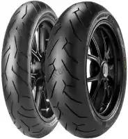 08206850, Pirelli, 180/55 zr17 diablo rosso ii    , Nieuw