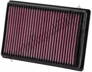 K&N 13500330 filter, air bm-1010 - Bottom side