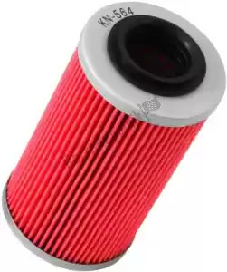 K&N 13005640 filter, oil kn-564 - Bottom side