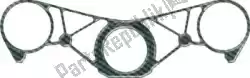 Here you can order the triple clamp kit yoke cover, yamaha r1 2009-2011 from Print, with part number 60857032:
