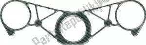 PRINT 60857032 triple clamp kit yoke cover, yamaha r1 2009-2011 - Bottom side