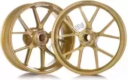 Here you can order the wheel kit 3. 5x17 m10rs corse magn gold from Marchesini, with part number 30572016: