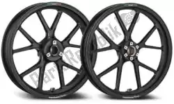 Here you can order the wheel kit 3. 5x17 m10rs kompe alu black matt from Marchesini, with part number 30006203: