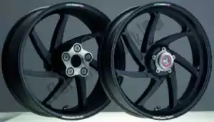 MARCHESINI 30877213 wheel kit 6.0x17 m7r genesi magn black matt - Bottom side