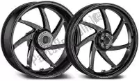 30875102, Marchesini, Kit de rodas 3.5x17 m7r genesi magn preto    , Novo