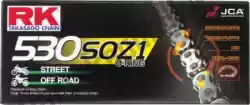 Ici, vous pouvez commander le kit chaîne chainkit, joint torique rk, alu, noir auprès de RK , avec le numéro de pièce 39921782BU: