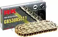 39555100G, RK, Chain kit chain kit, gold chain    , New