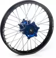 48125119115, Haan Wheels, Kit ruote 21-1,60 nero a60 cerchio-mozzo blu    , Nuovo