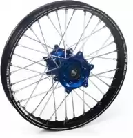 48156216115, Haan Wheels, Wheel kit 19-2.15 black a60 rim-blue hub    , New