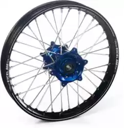 Here you can order the wheel kit 21-1,60 black a60 rim-blue hub from Haan Wheels, with part number 48155019115: