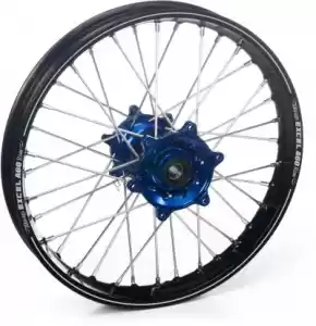 HAAN WHEELS 48125119115 wheel kit 21-1,60 black a60 rim-blue hub - Bottom side