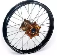 48126015119, Haan Wheels, Kit de rodas 19-1.85 preto a60 cubo de magnésio aro    , Novo