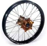 48135619119, Haan Wheels, Wheel kit 21-1,60 black a60 rim-magnesium hub    , New