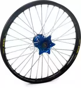 HAAN WHEELS 4812511935 kit ruote 21-1,60 cerchio nero-mozzo blu - Il fondo