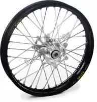 4811501931, Haan Wheels, Wiel kit 21-1,60 black rim-silver hub    , Nieuw