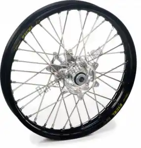 HAAN WHEELS 4813651631 kit ruote 19-2.15 cerchio nero-mozzo argento - Il fondo