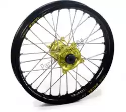 Qui puoi ordinare kit ruote 16-1. 85 cerchio nero-mozzo giallo da Haan Wheels , con numero parte 4814400334: