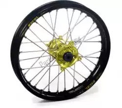 Qui puoi ordinare kit ruote 21-1,60 cerchio nero-mozzo giallo da Haan Wheels , con numero parte 4814501934: